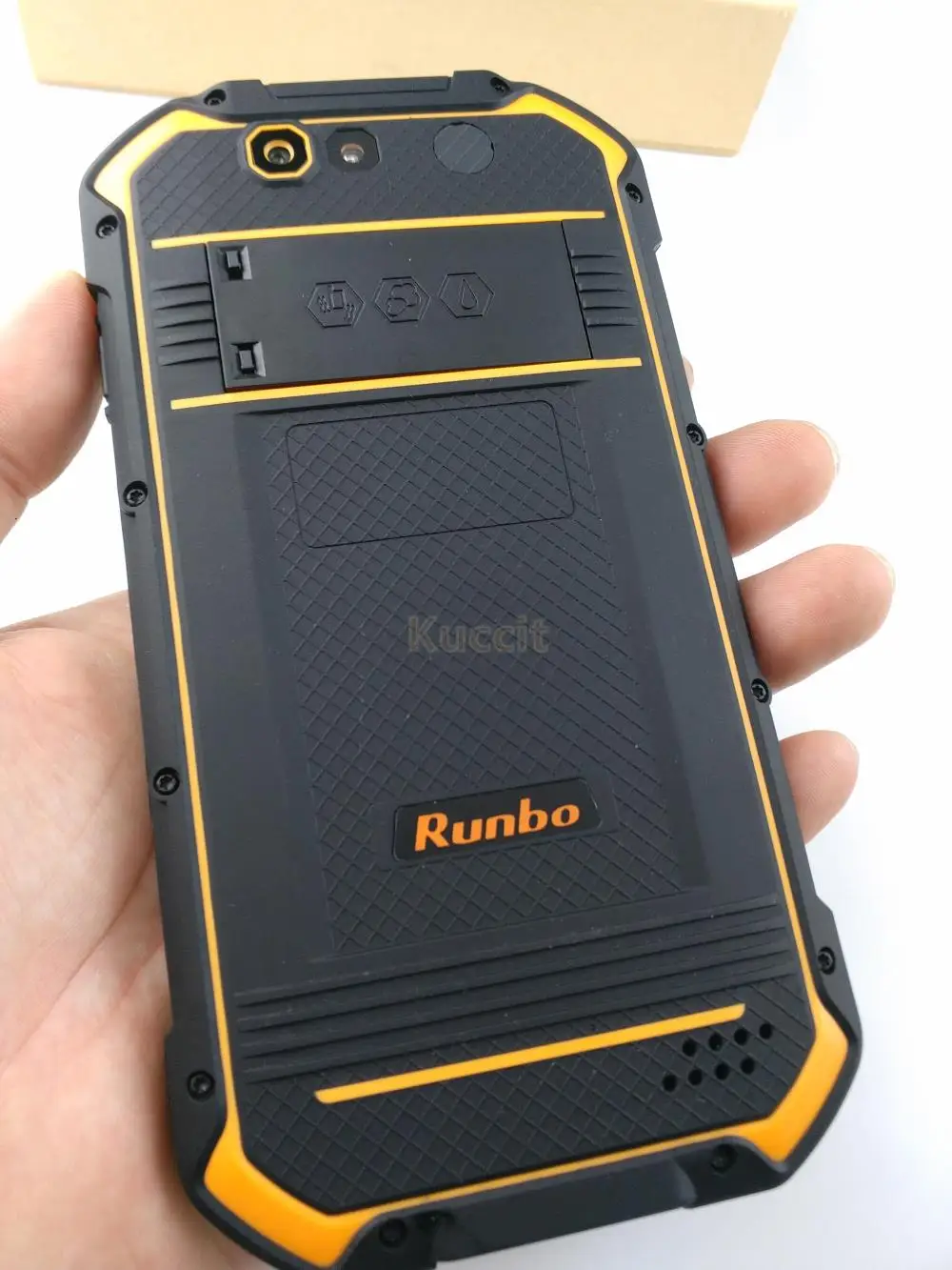 Runbo F1 Plus Ip67 прочный водонепроницаемый телефон Жесткий 6 ГБ ОЗУ Смартфон Android 7,0 Восьмиядерный 16 МП 64 Гб ПЗУ 4G LTE