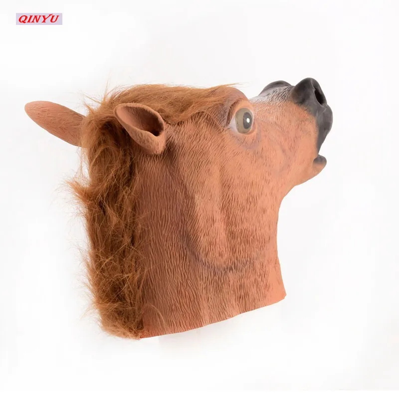 1 шт. детская маска лошадь на все лицо|head horse mask|horse head maskhorse mask |