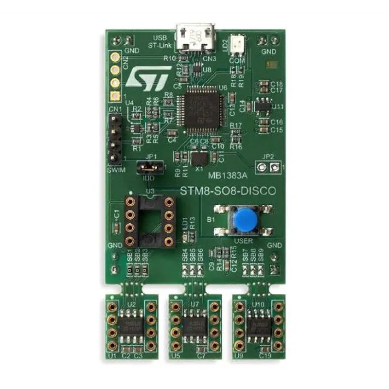 1 шт. x STM8-SO8-DISCO набор для обнаружения макетная плата с STM8L001J3, STM8L050J3, STM8S001J3 MCUs