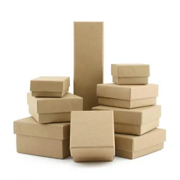 

5pcs/lot Gift Paper Box Craft Packing Box Valentine's Day Wedding Jewelry Box Packages 19010901