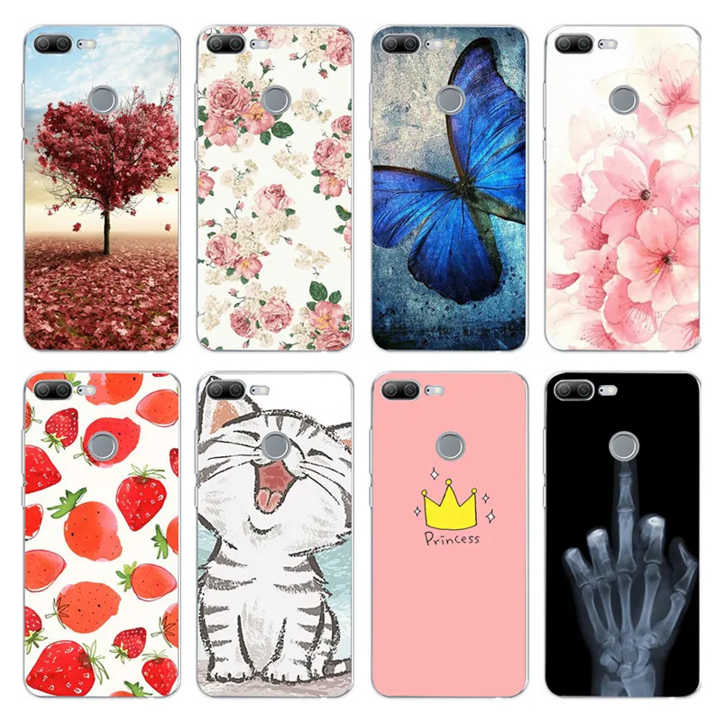 Honor 9 Case Silicone Soft TPU Cover case for huawei Honor9 Cat Back shell For Huawei P Smart P20 P10 P9 Lite 2017 |
