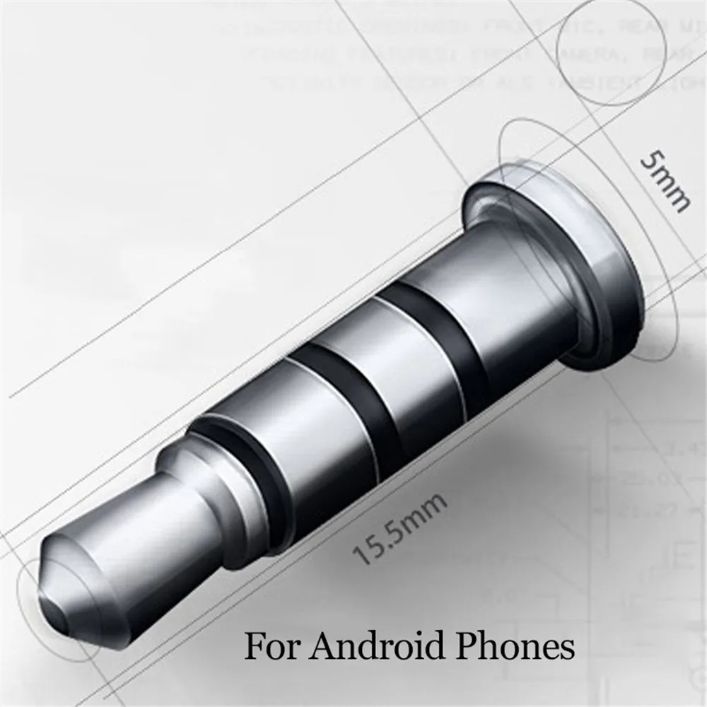 

CatXaa 3.5mm Earphone Jack Smart Key Shortcuts Dust Plug Klick Quick Button for Samsung Galaxy S4 S5 I9600 Android Mobile Phone