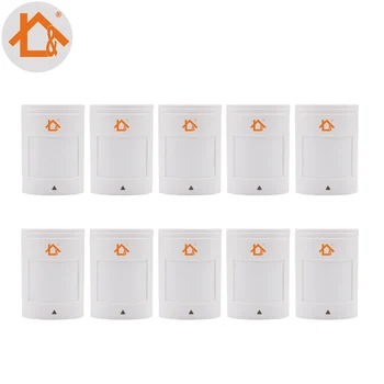 

Wired PIR motion sensor Detector for wired security home alarm system 10 piece/Lot