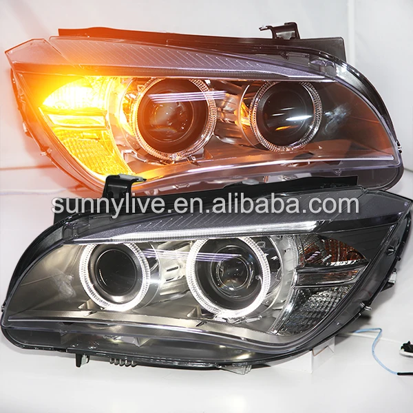 Для BMW X1 E84 Светодиодные ленты Ангельские глазки головного света D1S HID комплект 2009- год CN