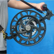 Outdoor Fun Sports 32cm four Generations Of Magnesium Extended handle /Alloy Wheel Straps Round/ Top Kite Black/Golden Wheel