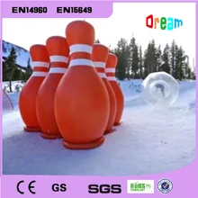 Free Shipping!Inflatable Bowling Bottle Use For Zorb Ball( Human Hamster Ball), 2M Hight Inflatable Bowling