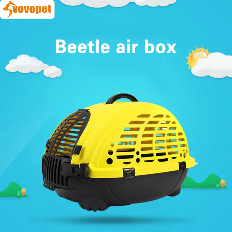 VOVOPET собака Перевозчик Жук Pet air box собаки кошки переноски Автомобильные сумки безопасные удобные переноски сумки для животных