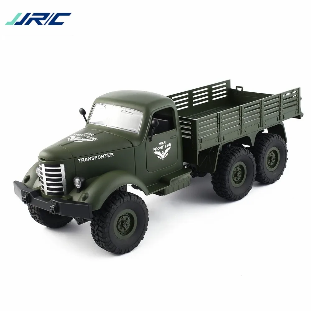 JJR/C Q60 1/16 2,4 г 6WD RC Off-Road военный грузовик транспортер RC грузовики дистанционного Управление автомобиля для Детский Подарок детская игрушка в