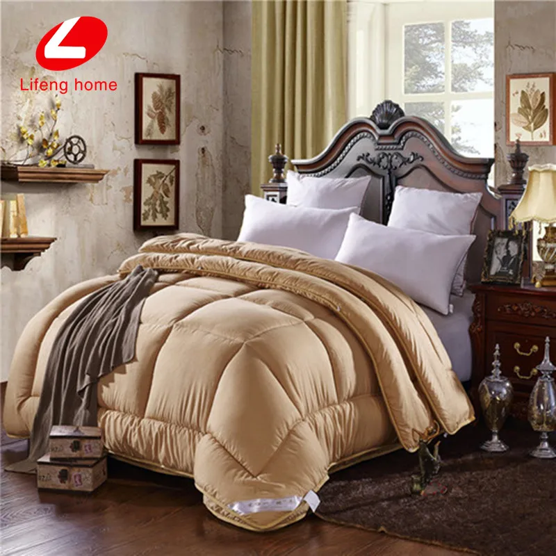 

Winter comforter 2pcs/set quilt in quilt thicken comforter stuffing quilted quilts solid duvets double layer two side use quilts