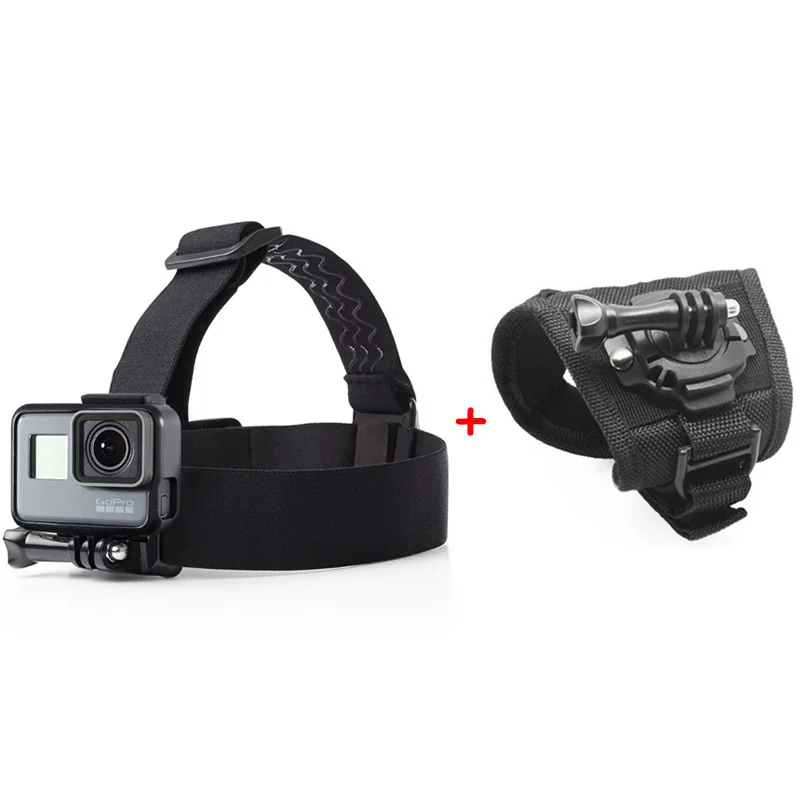 Наплечный ремень аксессуары для Gopro Крепление для экшн-камеры Аксессуары для Go pro Hero 5 6 нагрудный ремешок для Gopro Xiaomi Yi 4K - Цвет: kit 4