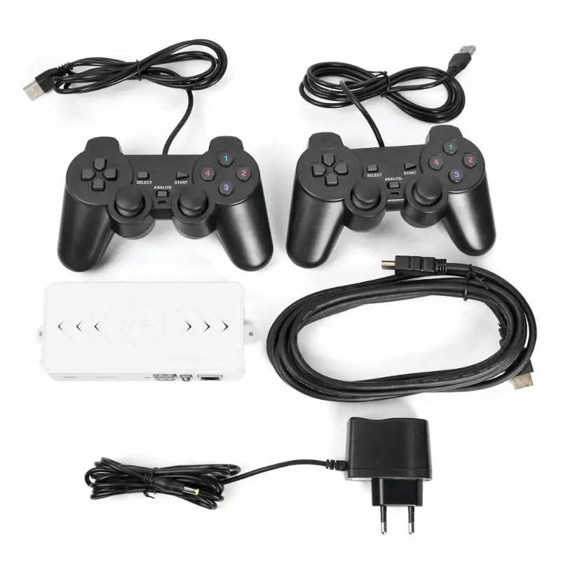 8000 в 1 32 г 2 Гб DDR ТВ Игры коробка для оранжевый Pi с TF карты USB проводной пульты геймпада HDMI выход к