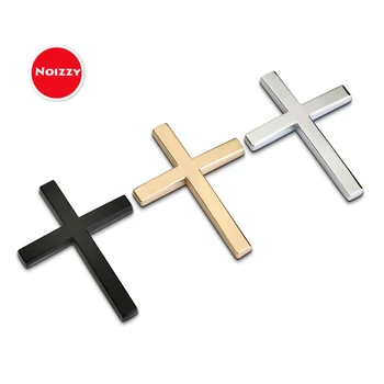 

Noizzy God Blessing Ho Cross Jesus Car Auto Sticker Motorcycle Emblem Window 3D Metal Badge Trunk Bonnet Tuning Car Styling