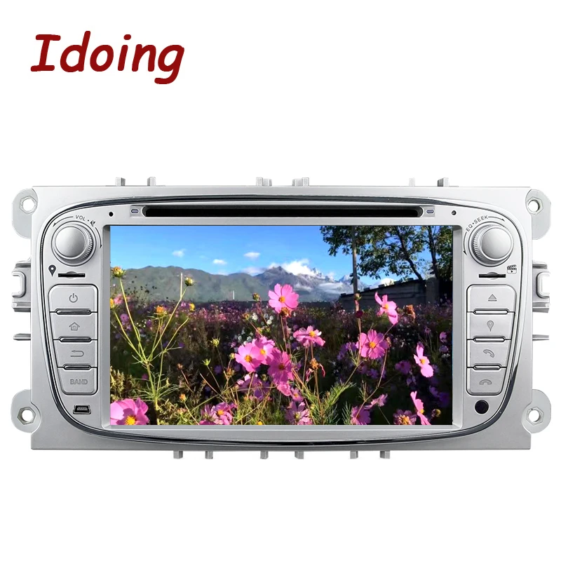 Clearance Newest Android 8.0 4G+32G Fast Boot for Ford Focus Mondeo Car Multimedia System Built-in wifi 1024*600 7inch  3G Dab+ Obd2 TV 5