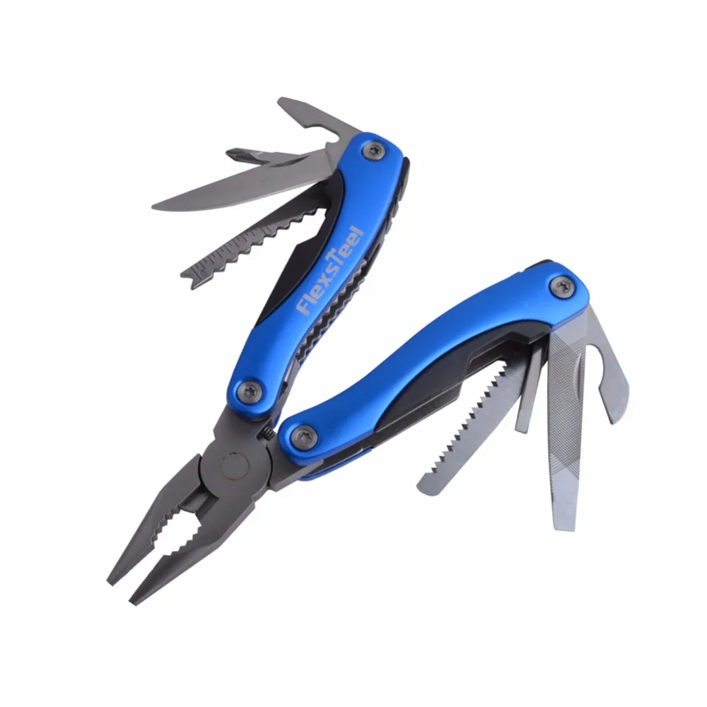 Flexsteel 12 In 1 Big Size Stainless Steel Multi Tool Multifunctional