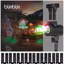 

Blinblin Club LED projection light Christmas proposed design rotating replaceable card birthday festival atmosphere rendering