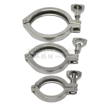 

Tri Clamp 51mm, 64mm, 77.5mm ferrule OD 304 stainless steel tri clover sanitary fitting for water oil gas, filler connector