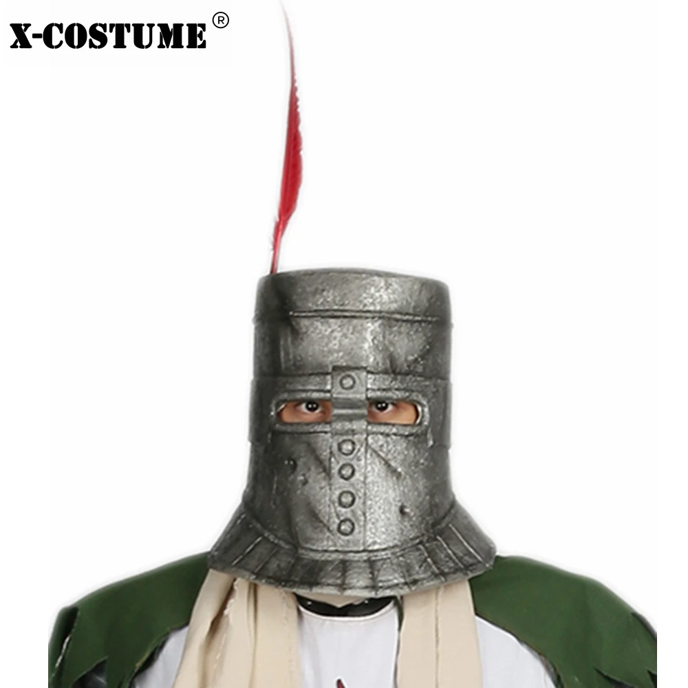 Dark Souls Solaire смоляный шлем на всю голову серебристо серая маска для лица