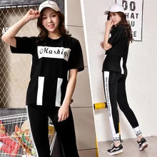 Набор леггинсов для тренировок, Женский спортивный комбинезон, комплект из 3 предметов, костюм для йоги, большие размеры, массивные буквы Для Бега Спортзала фитнеса, одежда M-3XL