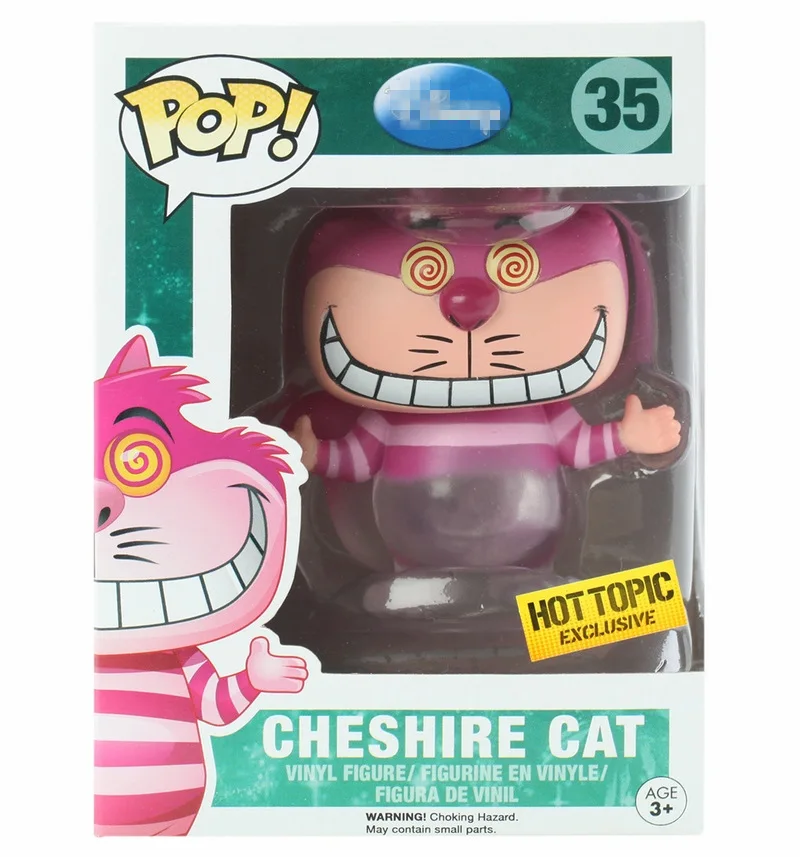 HOT TOPIC Exclusive FUNKO POP Official CHESHIRE CAT 35 Vinyl Action