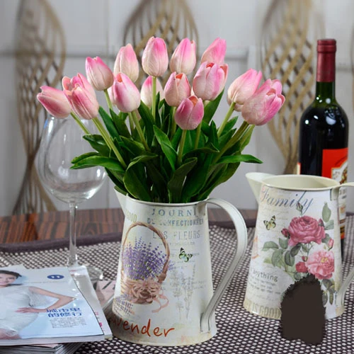 31 pieces/lot, Artificial flower high quality real touch PU Tulip desktop wedding home decoration gift multi-color 31 pieces/lot, Artificial flower high quality real touch PU Tulip desktop wedding home decoration gift multi-color