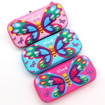 

Cute Kawaii Bee Pencil Case EVA 3D Cartoon Waterproof Penal School Pencilcase for Girls Large Big Pen Bag Mini Stationery Pouch