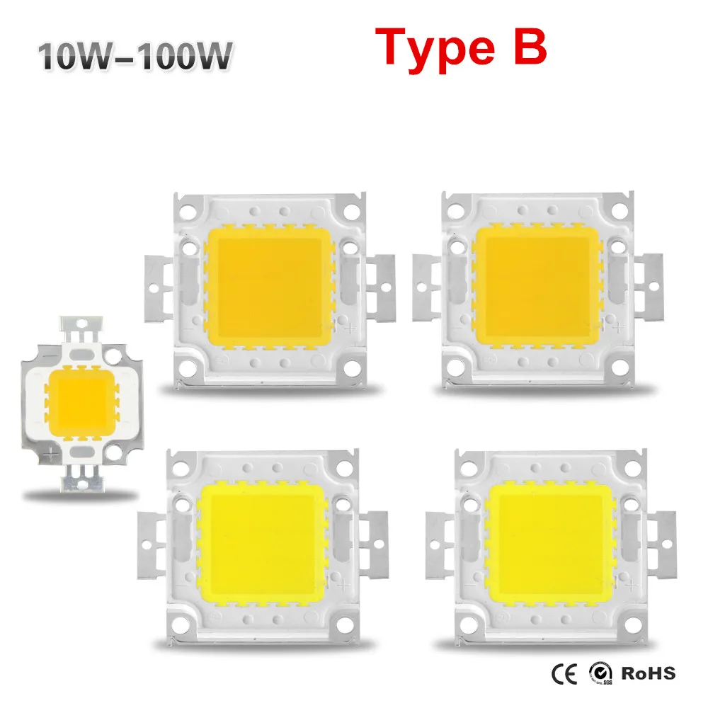 Чип светодиодного прожектора Epistar 10/20/30/50/90/100 Вт|light led bulb|bulb g9light bulb numbers |