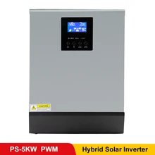 5KVA Pure Sine Wave Inverter with PWM Solar Panel Battery Charge Regulator Hybrid Inverter 48VDC Input 220VAC Output Home use 5KVA Pure Sine Wave Inverter with PWM Solar Panel Battery Charge Regulator Hybrid Inverter 48VDC Input 220VAC Output Home use