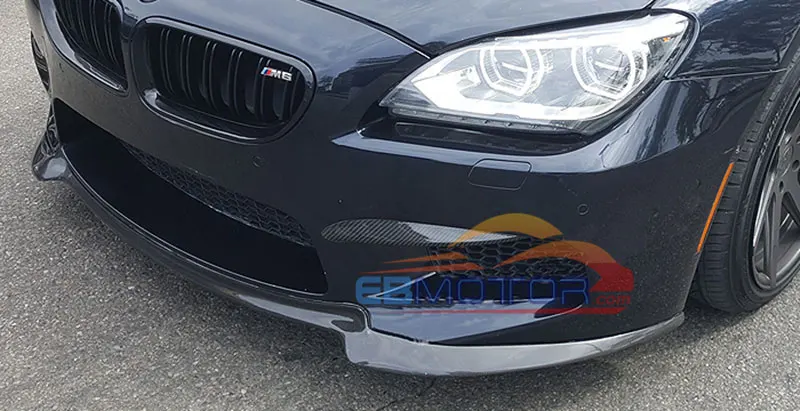VORS Real carbon fiber front lip spoiler for BMW F06 F12 F13 M6 2012UP