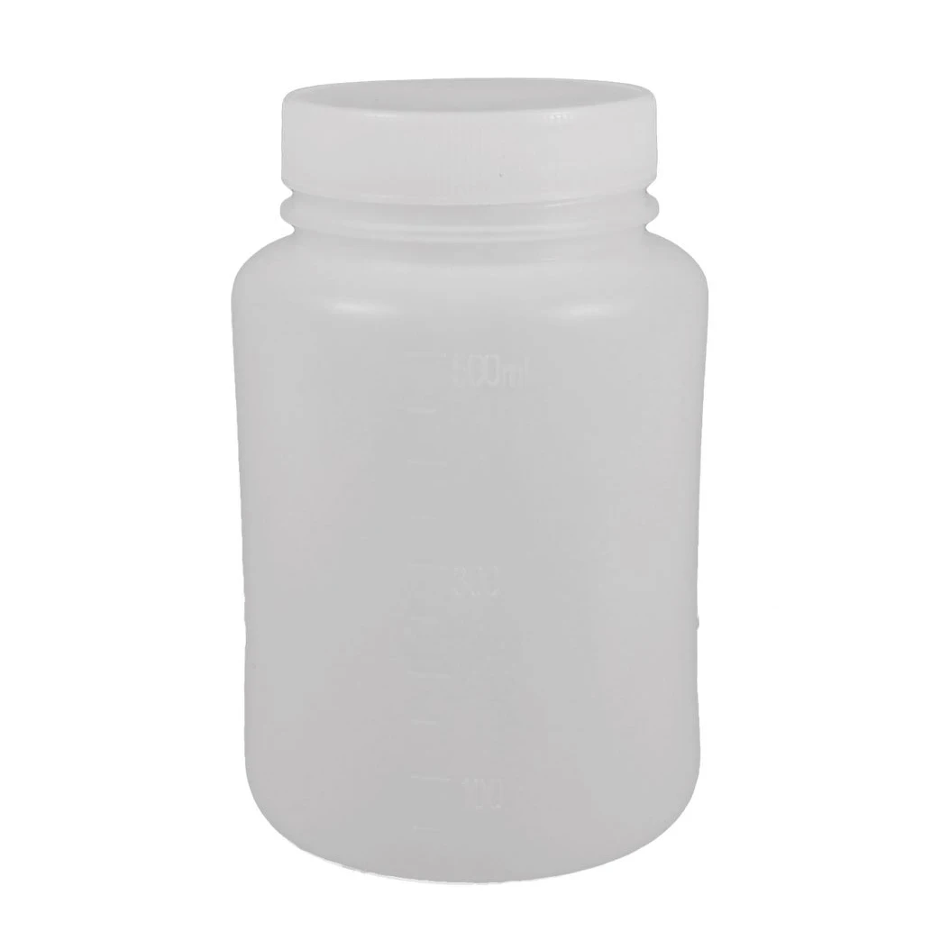 

Laboratory Chemical Storage Case White Plastic Widemouth Bottle 500mL
