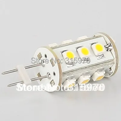 Светодиодный G4 Corn Light широкий светодиодный светильник, Вольт DC10-30V и AC10-18V 15 Светодиодный 3528SMD 100-120LM белый/теплый белый светодиодный морская лампа 20 шт./лот