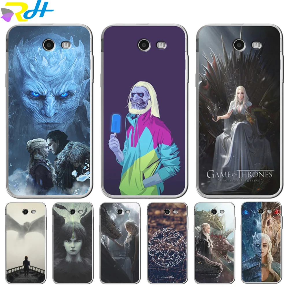 

Soft TPU Cover for Samsung Galaxy J4 J6 J8 2018 Case Brown Game Thrones for Samsung J3 J5 J7 2017 J5Prime J6Plus Coque Etui
