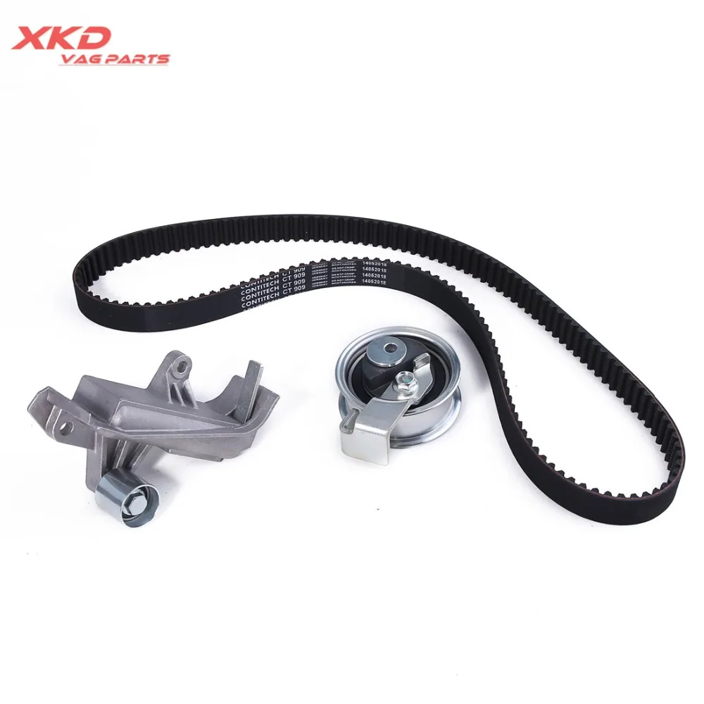 

3Pcs Timing Belt & Tensioner Kit For VW Jetta Bora Golf Beetle Passat AUDI A4 TT 1.8T 06B 109 119 A ,06B 109 243 B,06B 109 477 A