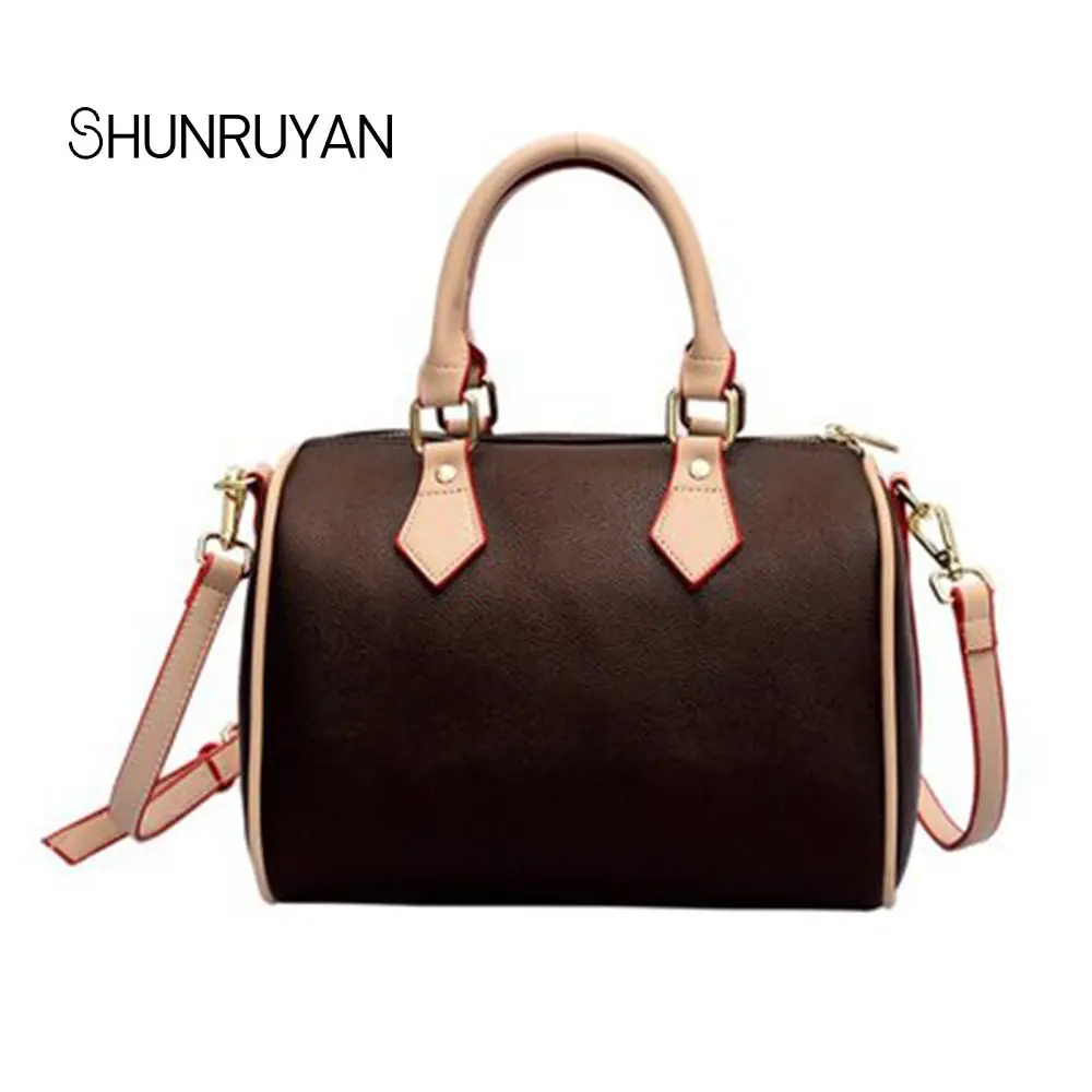 

SHUNRUYAN 2019 New Brand Design High Quality Women Bag Handbags Casual Tote Shoulder Bag Shopping Crossbody Bag