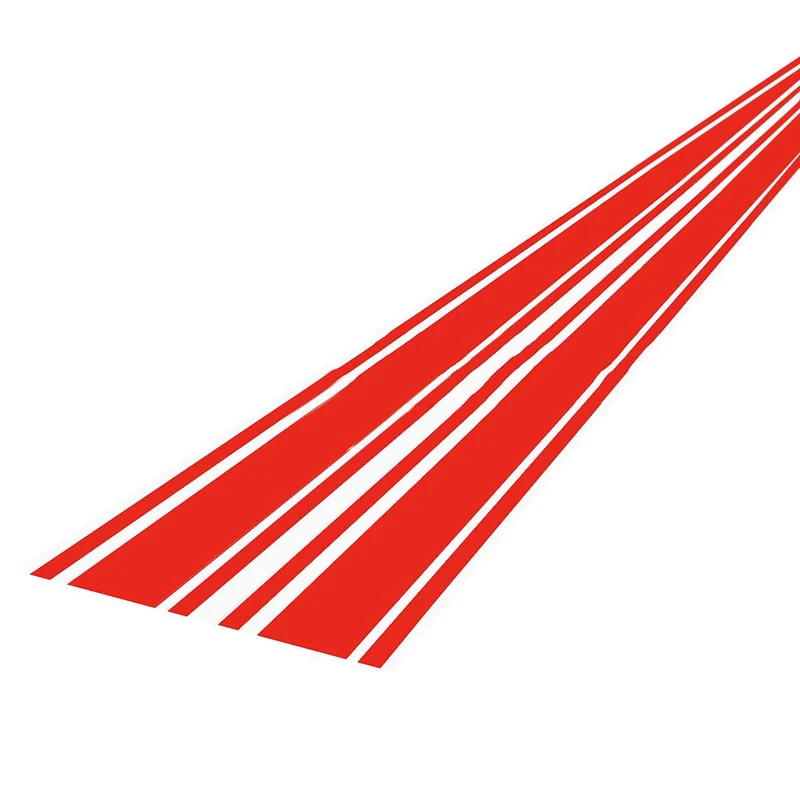 2pcs 183x8cm DIY Car Body Hood Vinyl Racing Stripe Pinstripe Sticker Decal