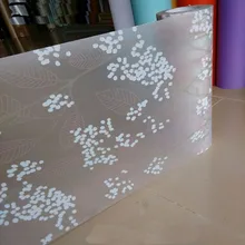 Самоклеящаяся клейкая декоративная стеклянная дверь наклейки стеклянная пленка скраб розовый Красный Гостиная Ванная комната защита 30-90x500cm