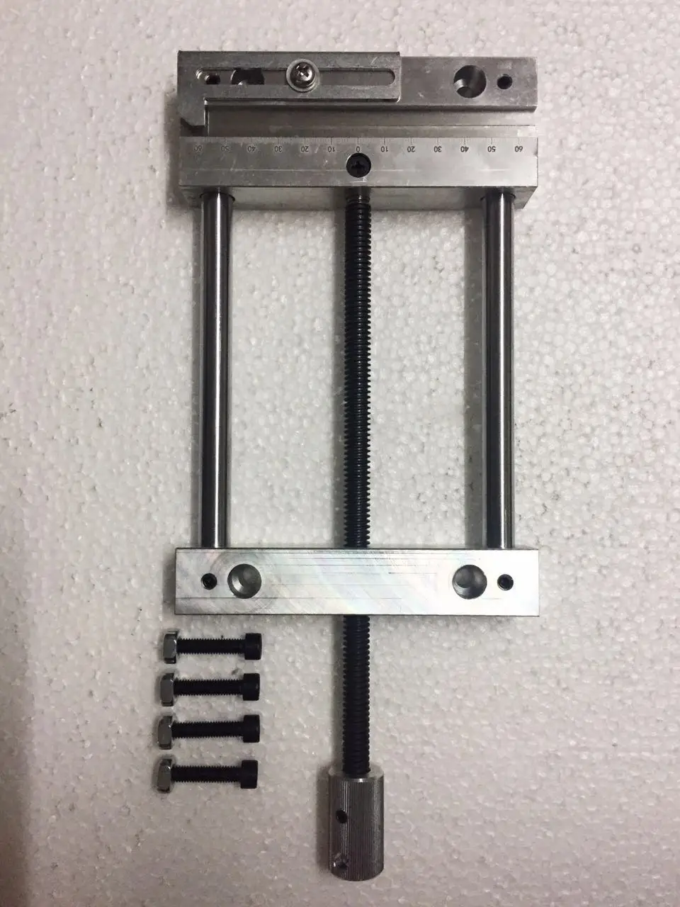 

Engraving machine ultra-thin precision flat clamp reinforced edition has graduated CNC relief carving hollow 461 brand fixture.