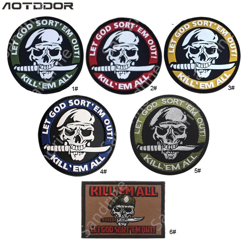 Let God Sort Em Out Military Army Tactical Morale Embroidery Patches For Clothes Clothing Emblem Badges To Hats And Gear Patches Aliexpress Play only during one of your turns in which you defeated enemies with a total of 6 or more health. aliexpress