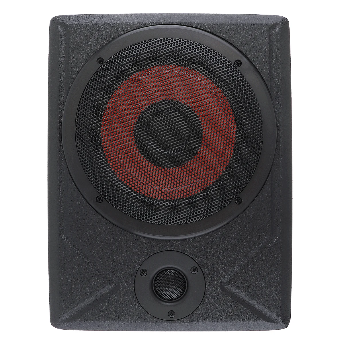 Altavoz Universal de Subwoofer de coche de 10 pulgadas 600 W Delgado coche bajo asiento coche activo Subwoofer amplificador de bajo altavoz negro fuselaje slim Altavoz Universal de Subwoofer de coche de 10 pulgadas 600 W Delgado coche bajo asiento coche activo Subwoofer amplificador de bajo altavoz negro fuselaje slim