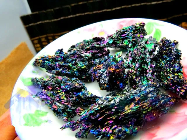 

100g Bright Sparkly SILICON CARBIDE Crystal Mineral Specimen