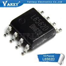 10 шт. L6562D SOP8 L6562 СОП SMD L6562DTR лапками углублением SOP-8 и IC
