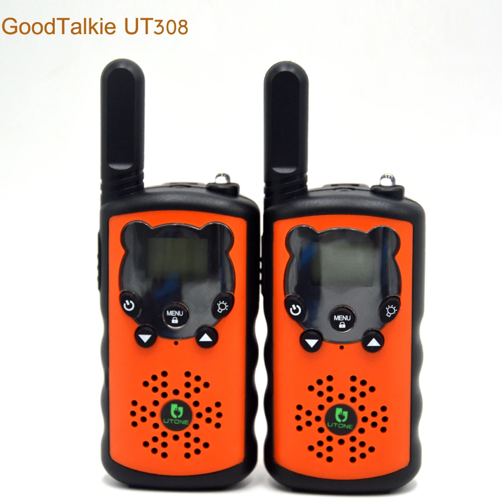 

2pcs GoodTalkie UT308 Walkie Talkie Portable Radio High Power UHF Handheld Two Way