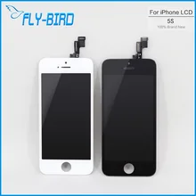 10PCS/LOT Original For iPhone 5S LCD With Display Touch Digitizer 100% Tested Screen Replacement Free Ship