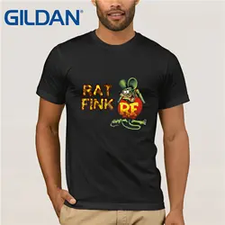 Возьмите футболка с коротким рукавом мужская крыса Финк Логотип Мужская футболка