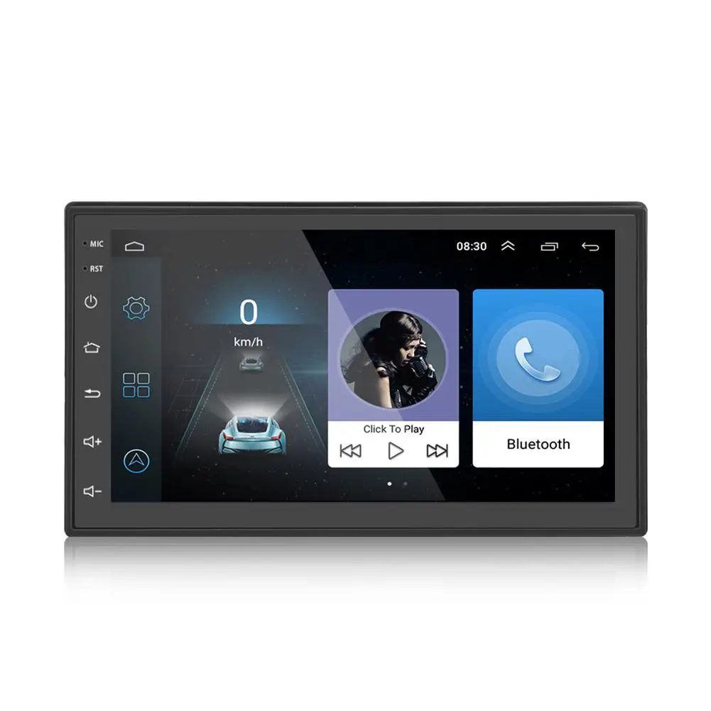 

Android 7 Inch Car GPS Navigation System One-Piece Device HD 1024x600 GPS NAVIGATION BLUETOOTH SUPPORT MOBILE PHONE
