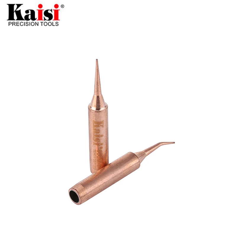 Kaisi Pure Copper Soldering Tip 900M-T Oxygen-free Welding Iron Tips For 936 Soldering Station