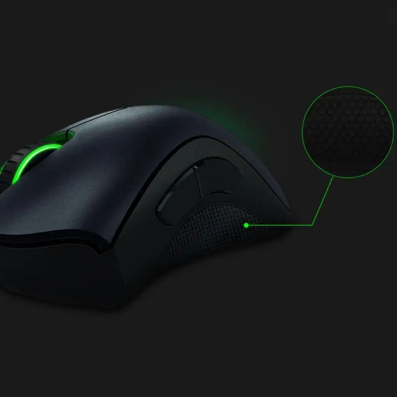 Razer DEATHADDER ELITE mouse s USB Проводная эргономичная игровая мышь с подсветкой 16000 dpi программируемая оптическая мышь для макросъемки