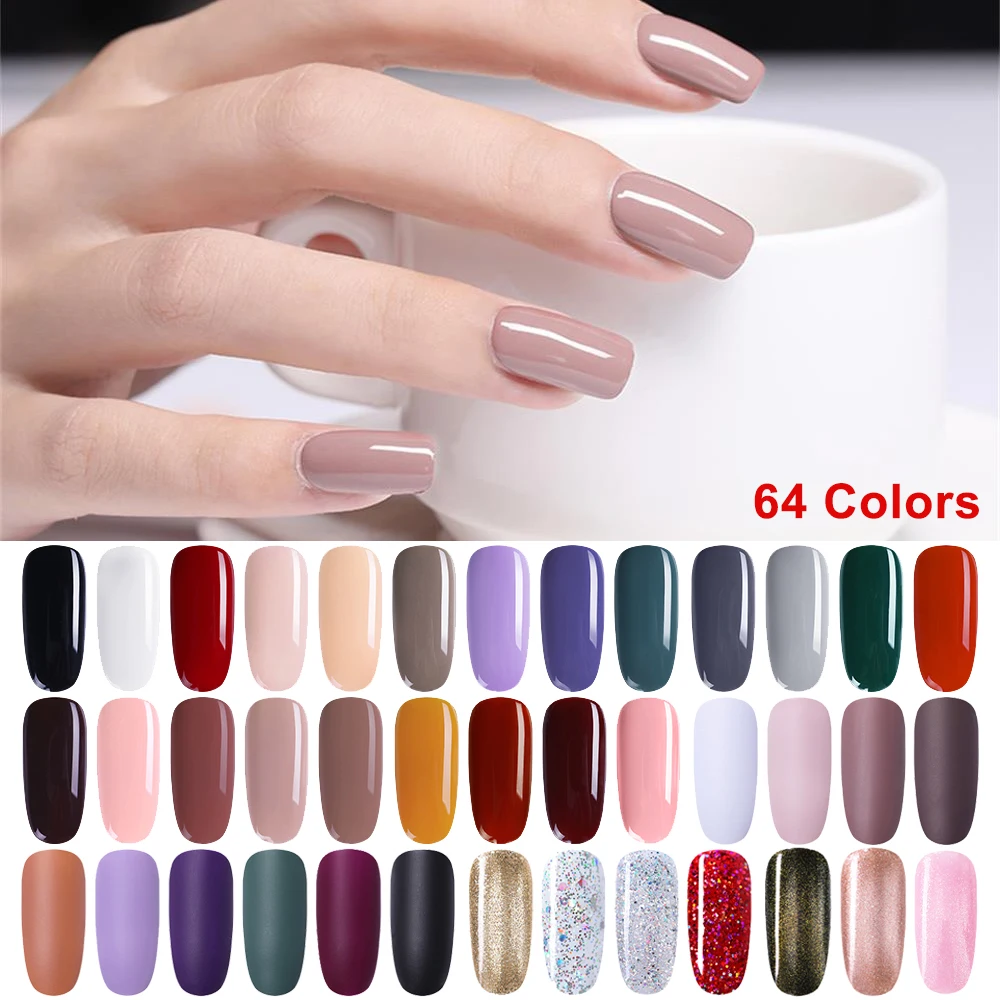 

NEE JOLIE Pink Nail Polish 3.5ml/bottle 36 Pure Colors 24 Matte Glitter Effect Nail Art Polish Lacquer Nail Art Decoration