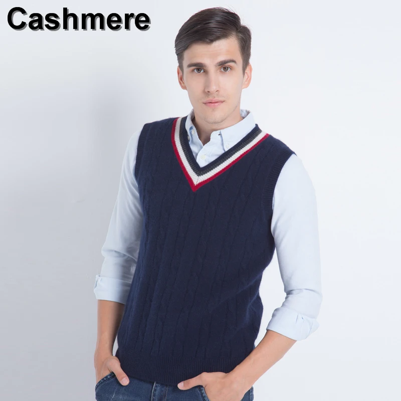 Online Buy Wholesale mens sleeveless sweaters from China