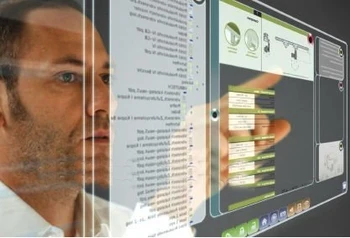 

Free Shipping 19" Transparent Interactive Touch Foil Film