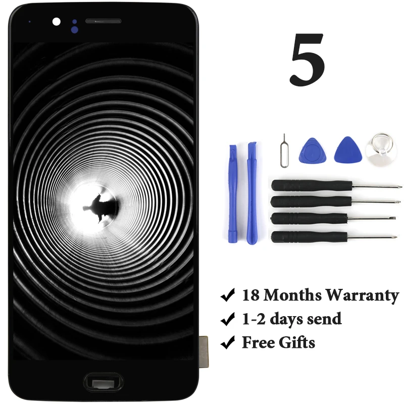 

For Oneplus Five 5 A5000 LCD Display With Touch Screen Assembly Replacement With Frame For Oneplus Five 5 A5000 LCD 1+ With Tool